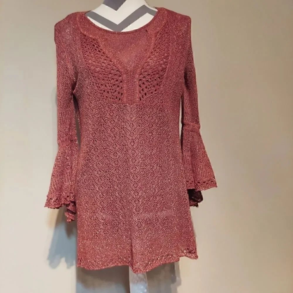 Chico's Peasant Style Pullover with Tank